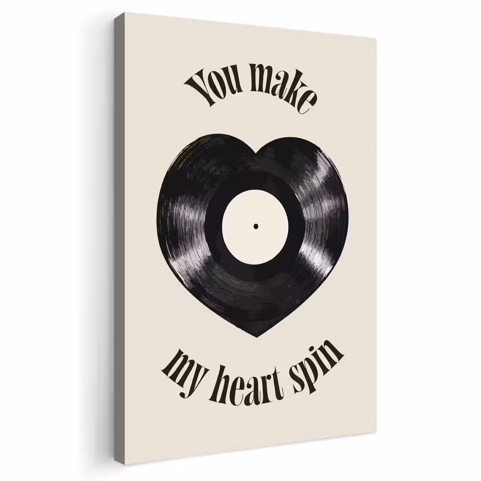 Buiten canvas - Love - Muziek - Quote — 1