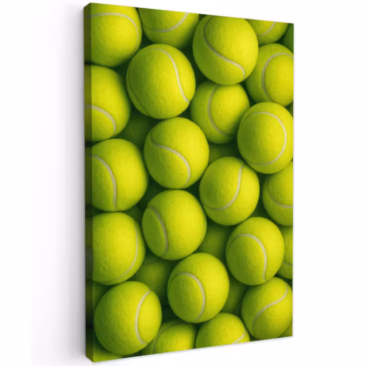 Buiten canvas - Tennisballen - Bal - Geel — 1