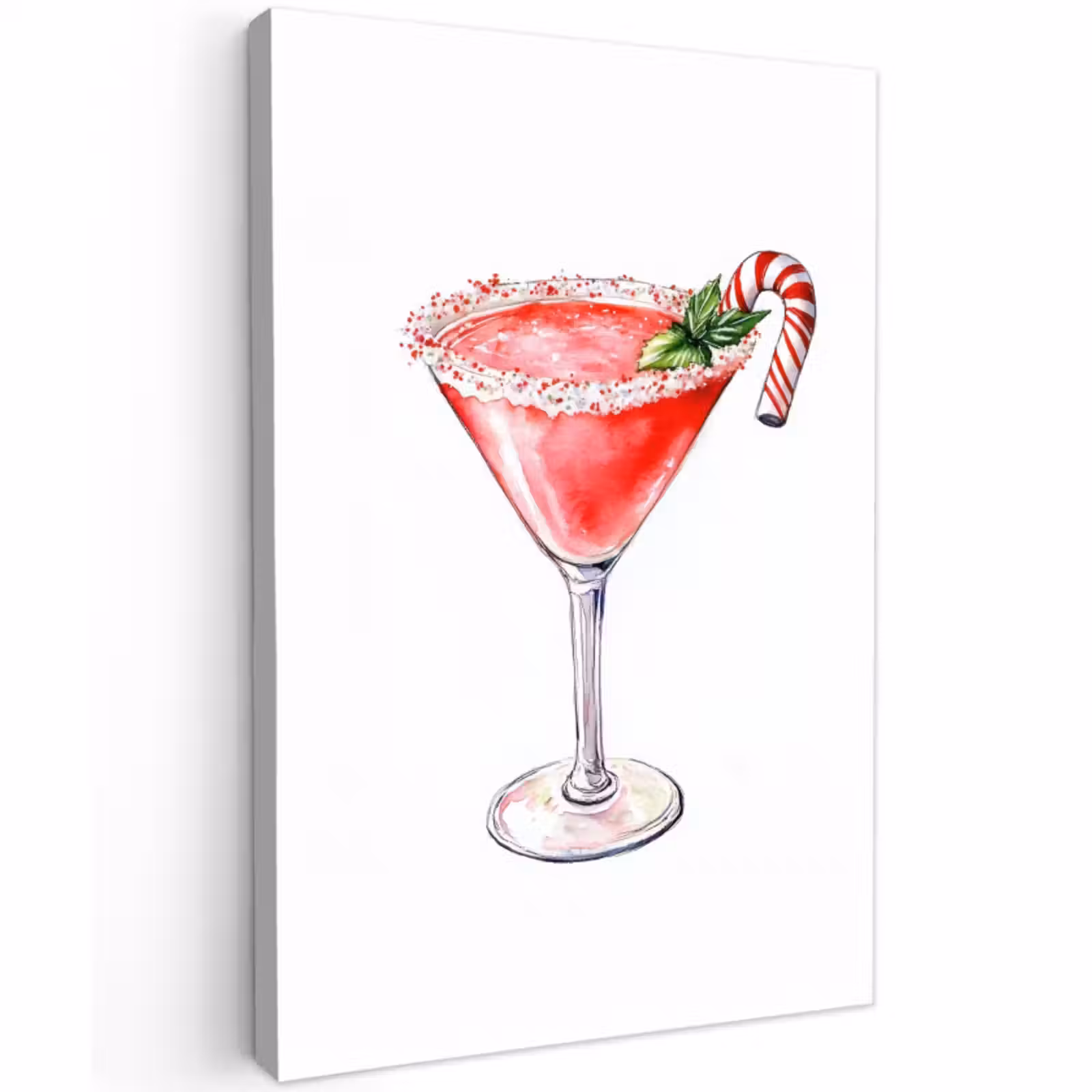 Buiten canvas - Cocktail - Drank - Winter - Kunst — 1