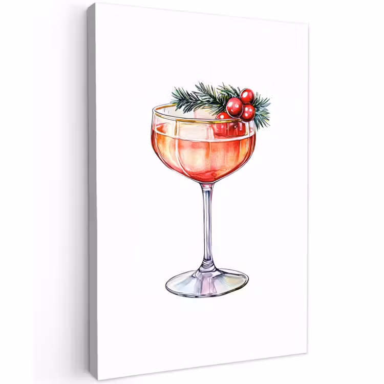 Buiten canvas - Cocktail - Feest - Winter - Decoratie — 1