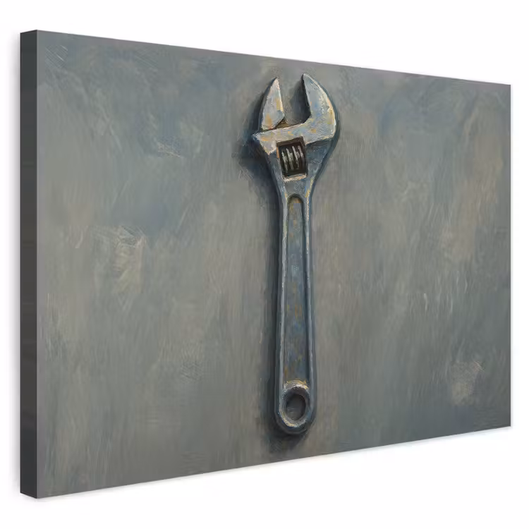 Buiten canvas - Moersleutel - Gereedschap - Verf — 1