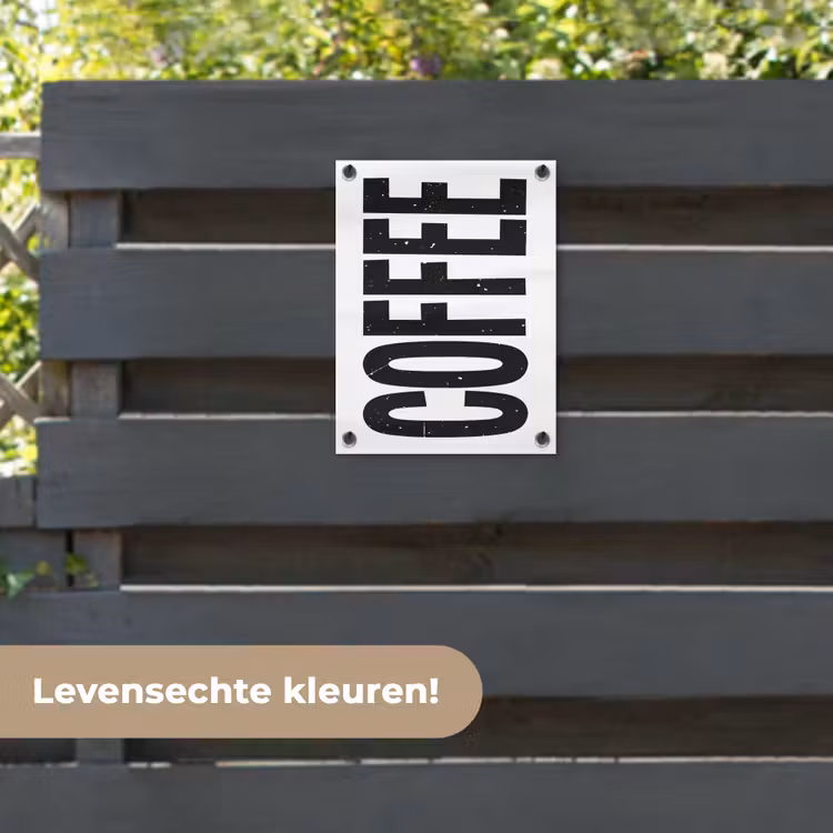 Tuinposter - Koffie - Decoratie - Japandi - Vintage — 6
