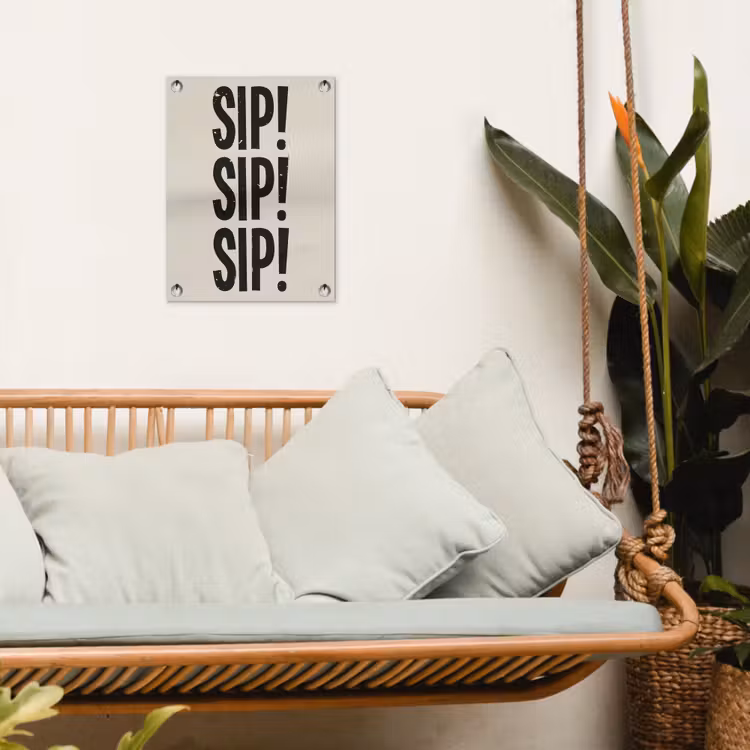 Tuinposter - Japandi - Zwart - Decoratie - Vintage — 4