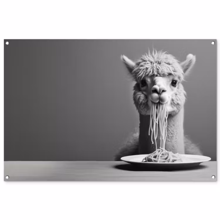 Tuinposter - alpaca-3-2-gigapixel-standard-v2-6x — 1