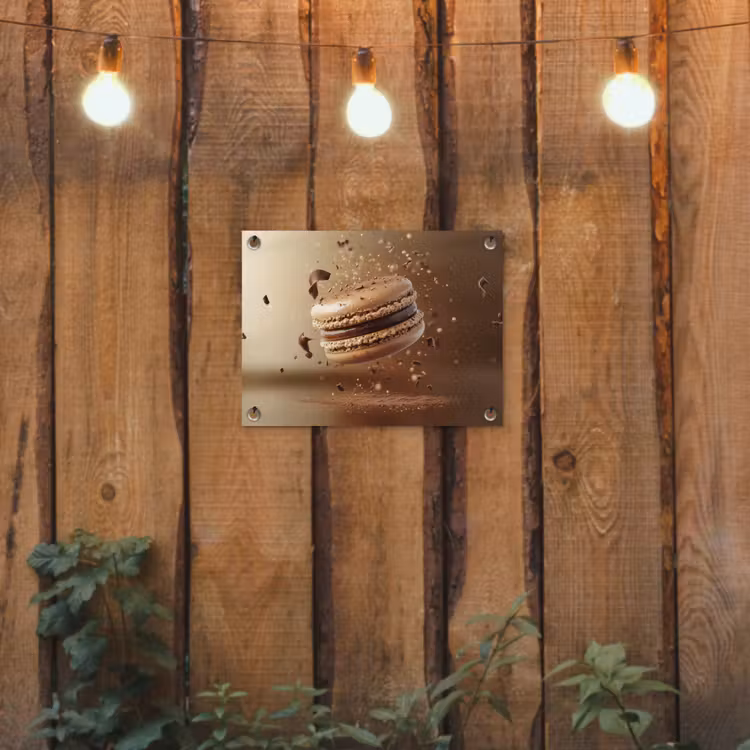 Tuinposter - Chocolade - Macarons - Eten - Snoep — 2
