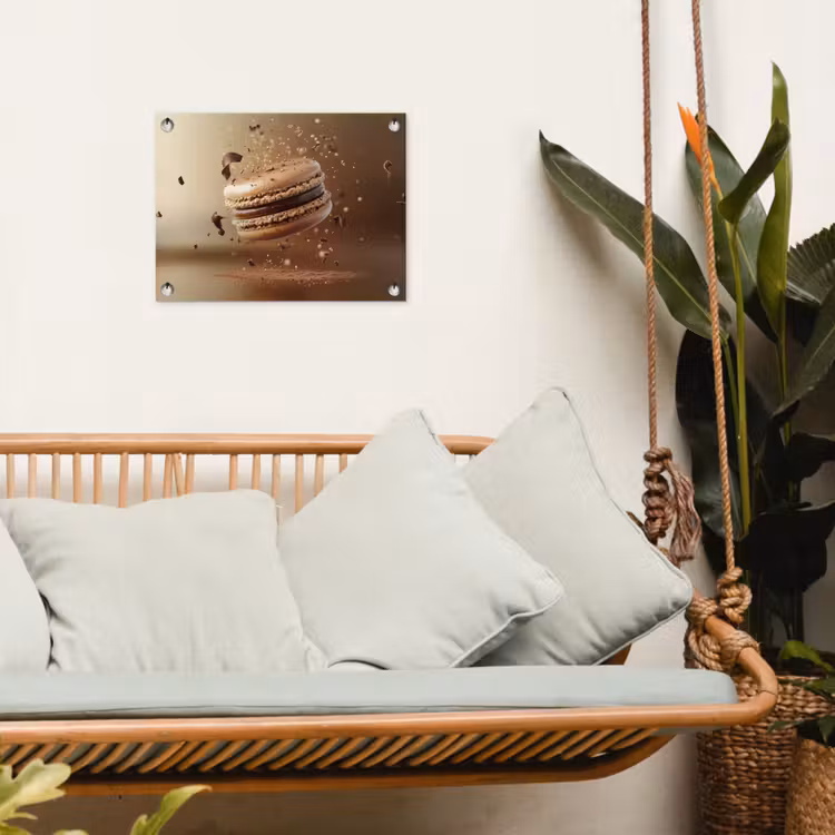 Tuinposter - Chocolade - Macarons - Eten - Snoep — 4