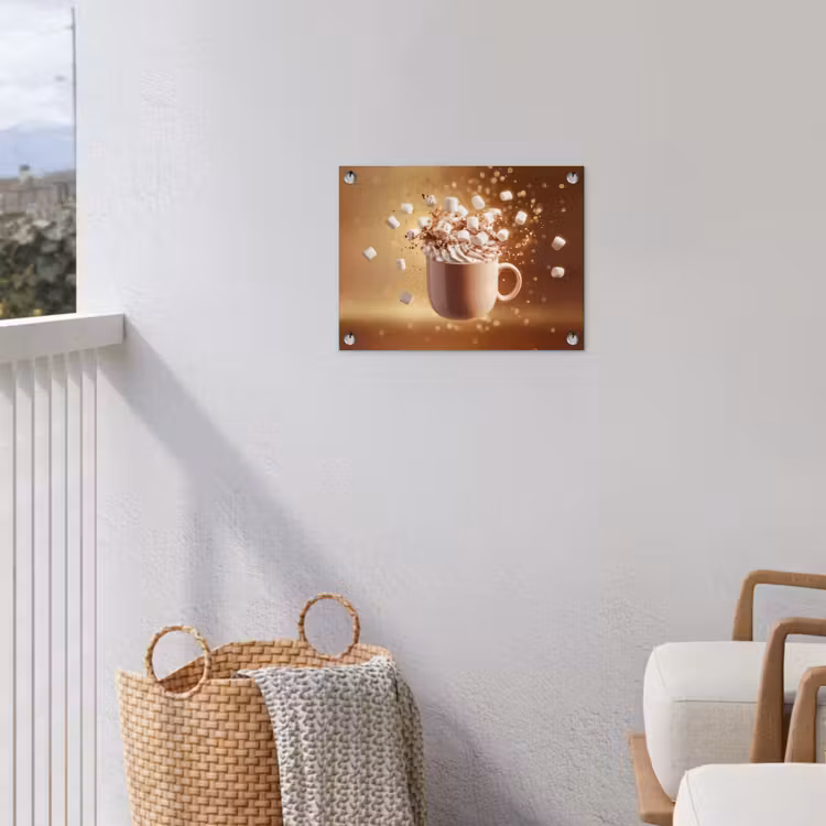 Tuinposter - Chocomelk - Drinken - Warm - Bruin — 5