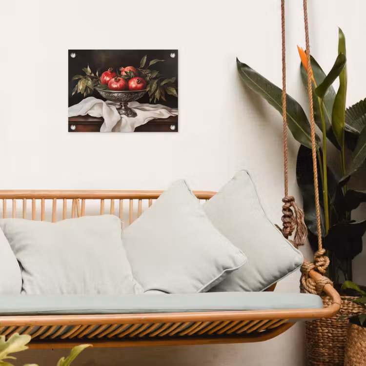 Tuinposter - Granaatappels - Klassiek - Vintage — 4