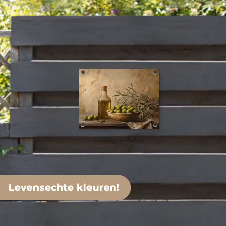 Tuinposter - Olijven - Stilleven - Vintage — 6