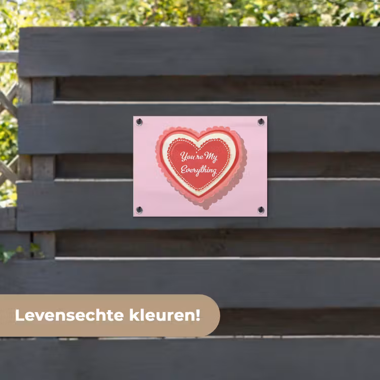 Tuinposter - Liefde - Hart - Valentijn — 6