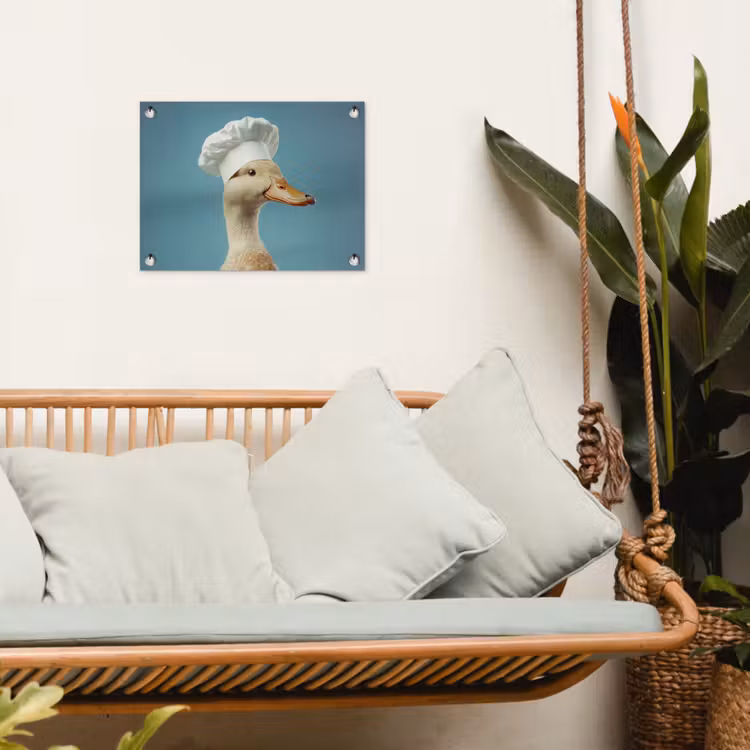 Tuinposter - Eend - Koksmuts - Cute - Vogel — 4