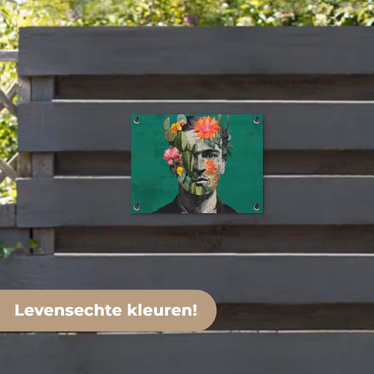 Tuinposter - Man - Planten - Groen — 6