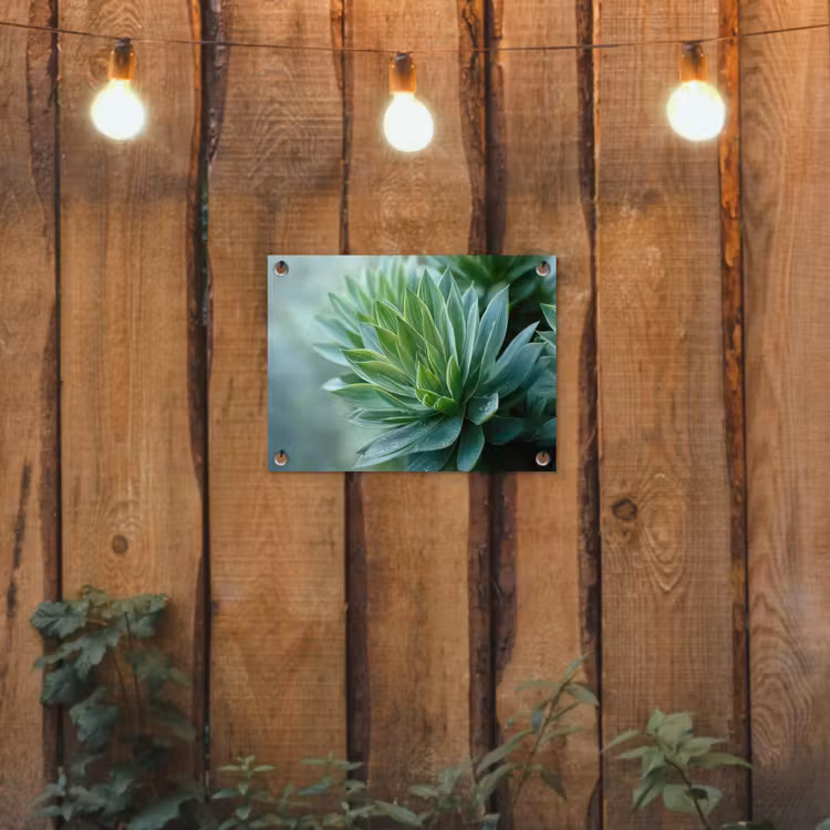 Tuinposter - Blad - Plant - Groen - Textuur — 3