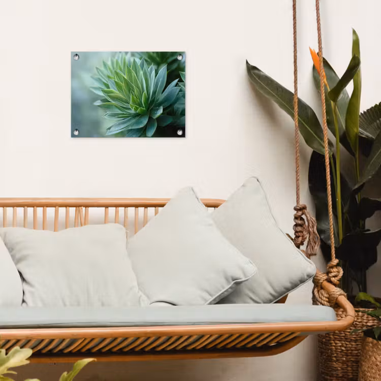 Tuinposter - Blad - Plant - Groen - Textuur — 4