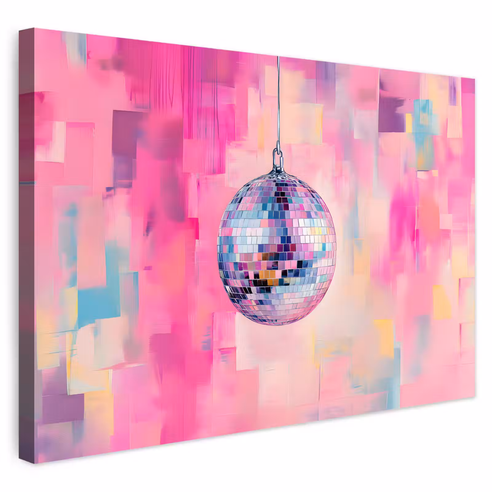 Buiten canvas - Discobal - Pink - Verf — 1