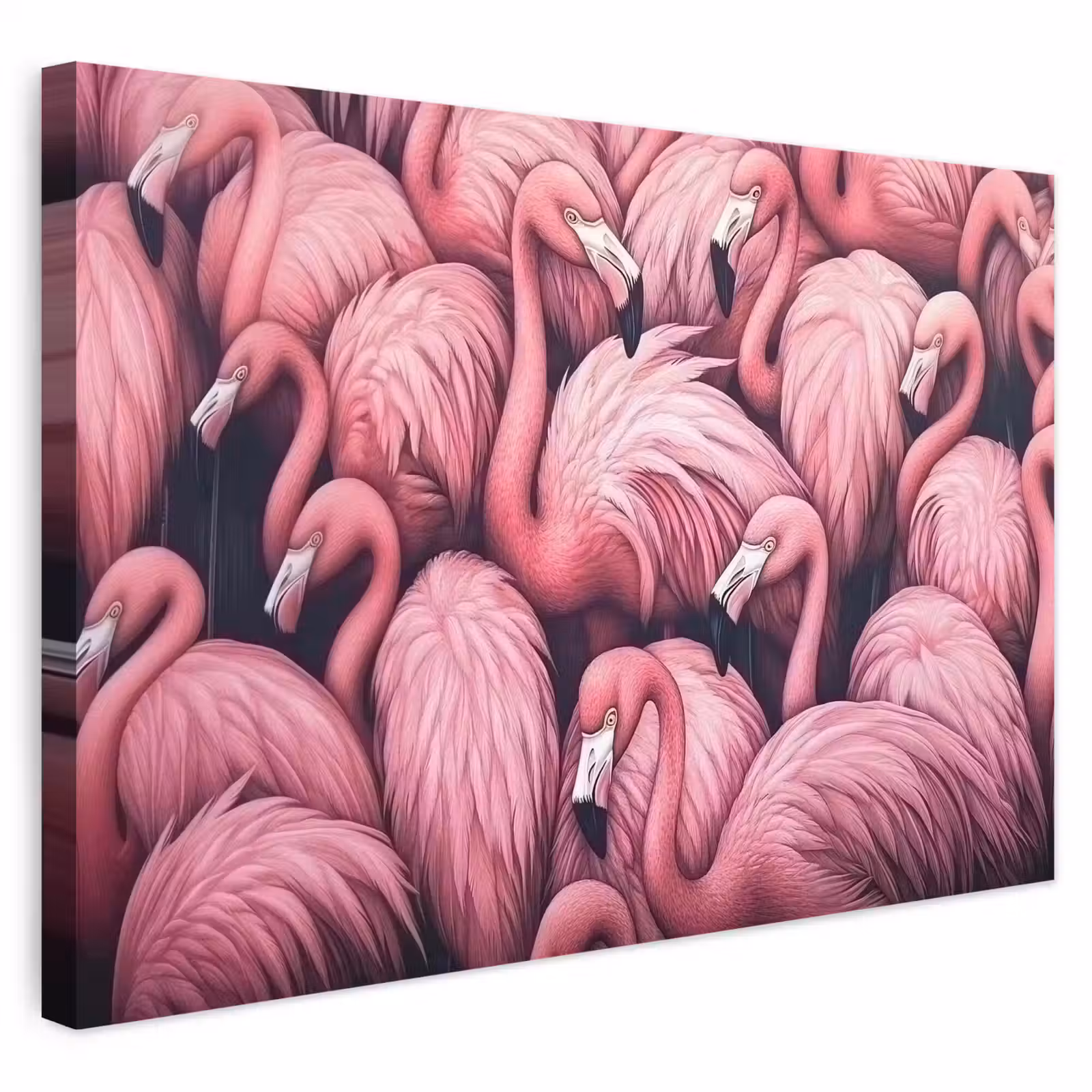 Buiten canvas - Flamingo - Roze - Dieren — 1