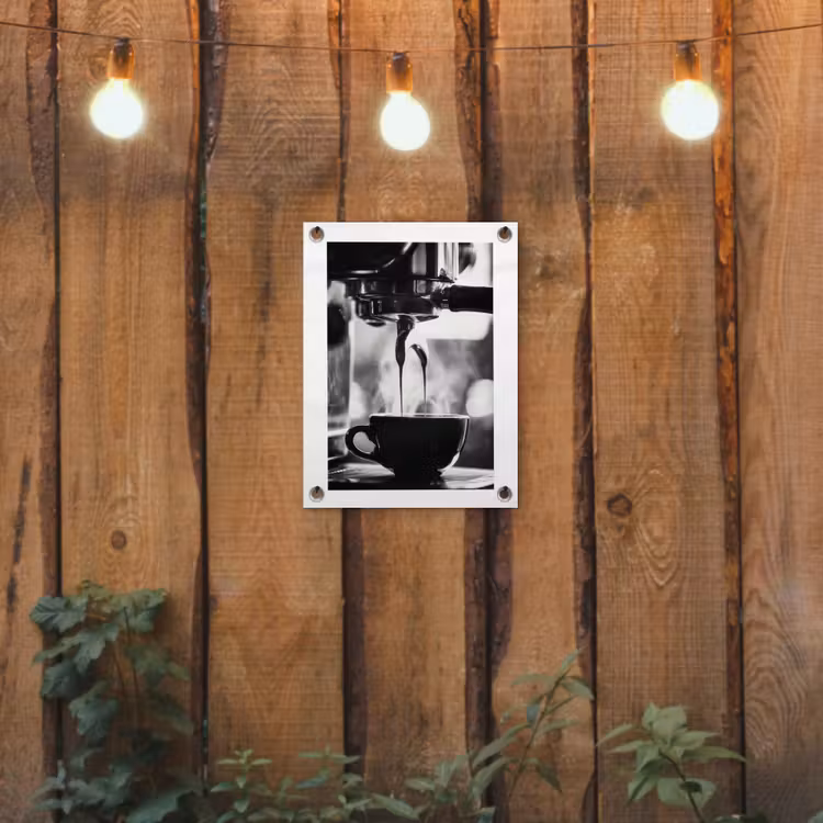 Tuinposter - Coffee - Espresso - Koffiemachine - Kop — 3