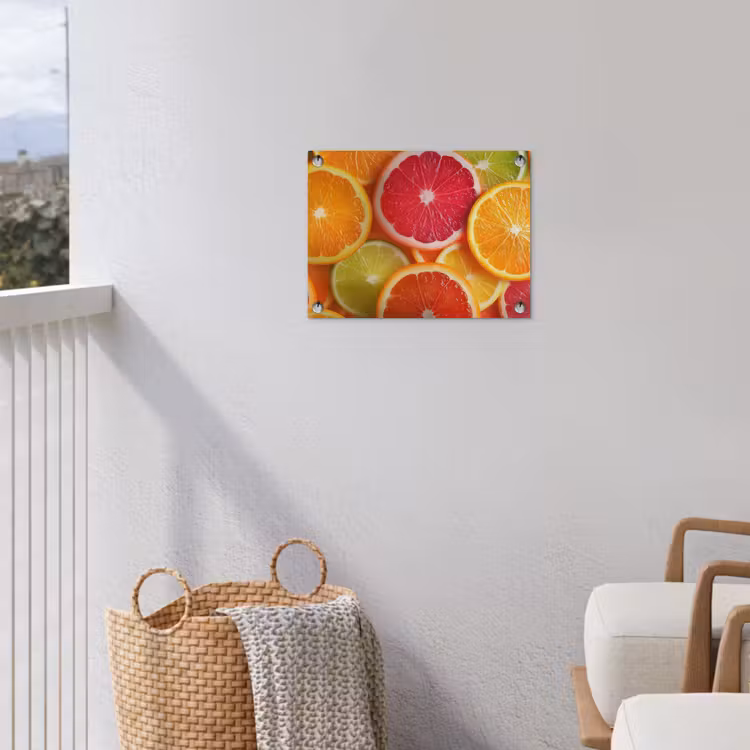 Tuinposter - Fruit - Kleurrijk - Close up — 5