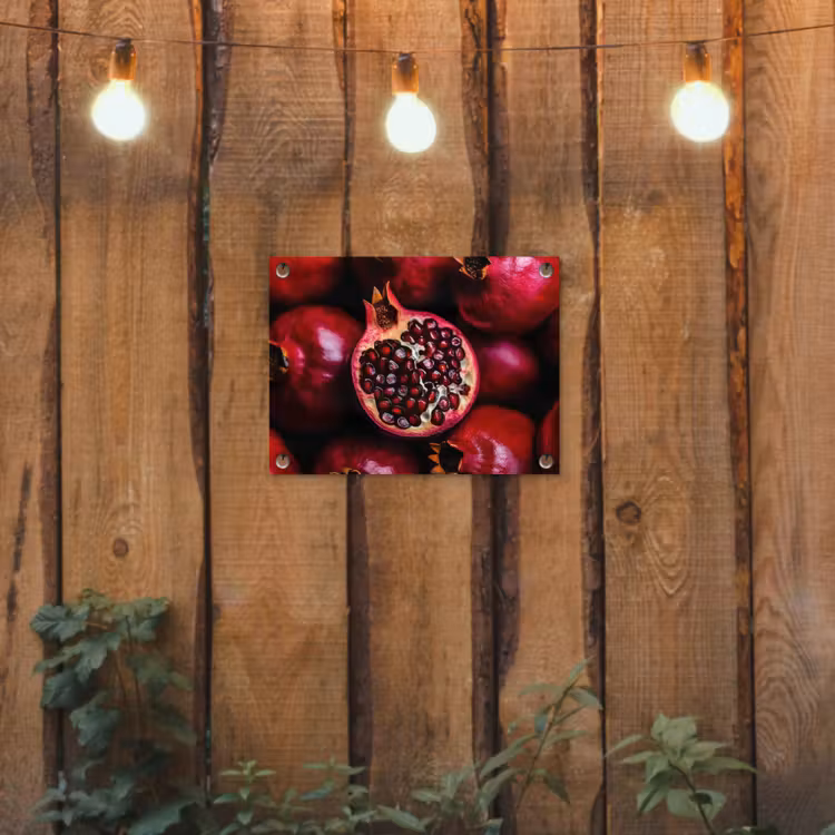 Tuinposter - Granaatappel - Rood - Fruit — 2