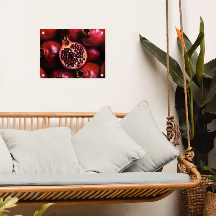 Tuinposter - Granaatappel - Rood - Fruit — 4