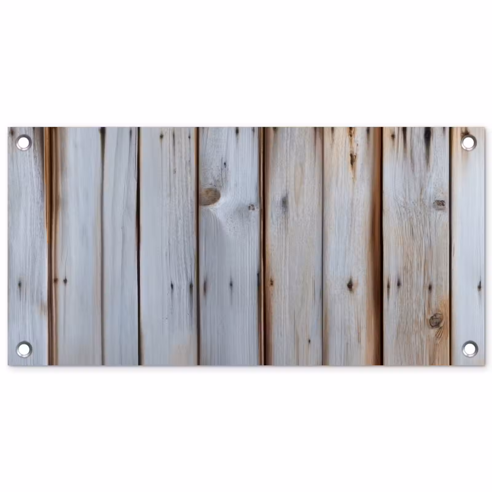 Tuinposter - Hout - Planken - Verweerd — 1