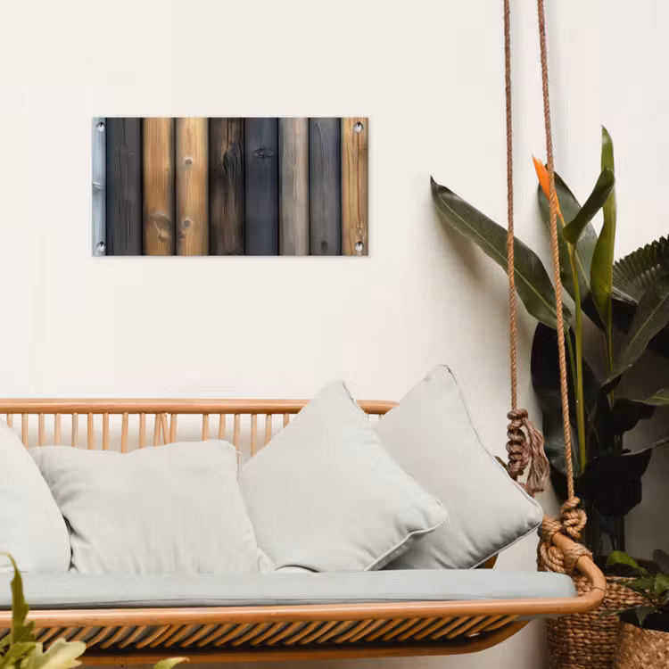 Tuinposter - Hout - Planken - Gemengd — 4
