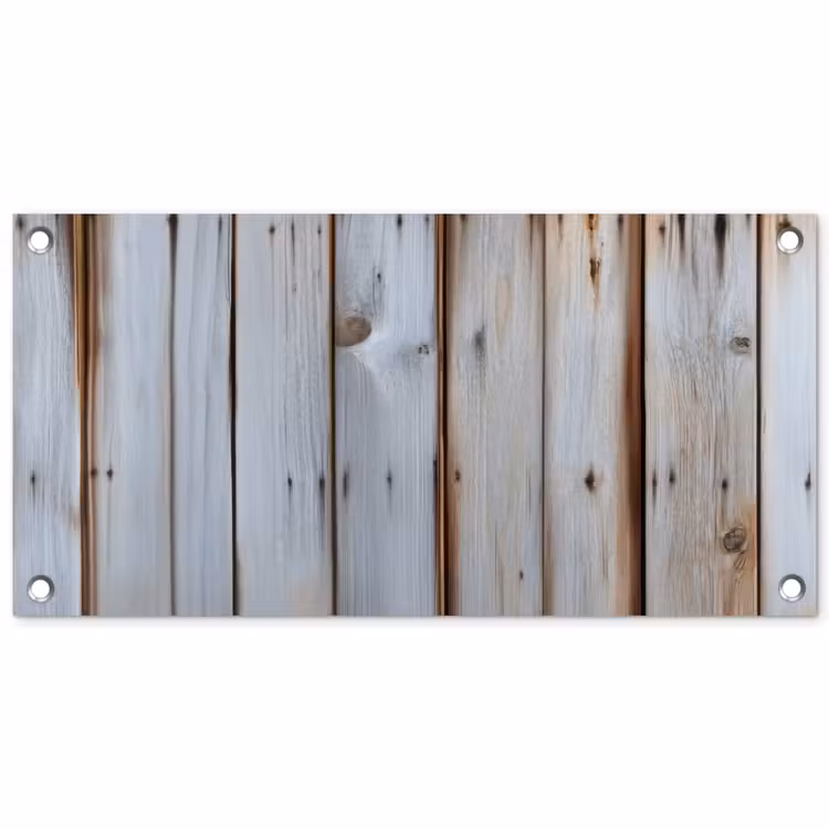 Tuinposter - Hout - Planken - Verweerd — 1