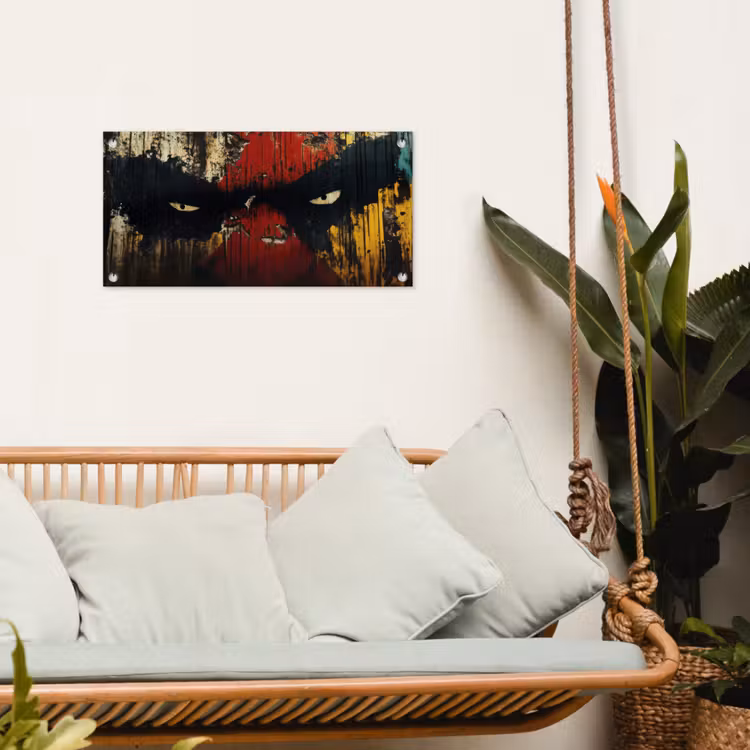 Tuinposter - Graffiti - Ogen - Abstract — 4
