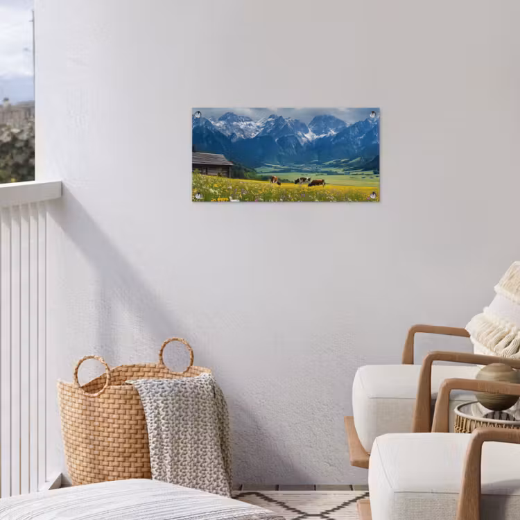 Tuinposter - Alpen - Weide - Bergen - Koeien — 5