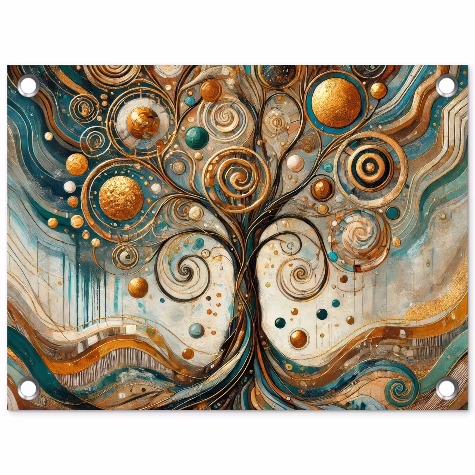 Tuinposter - Levensboom - Boom - Abstract - Modern — 1