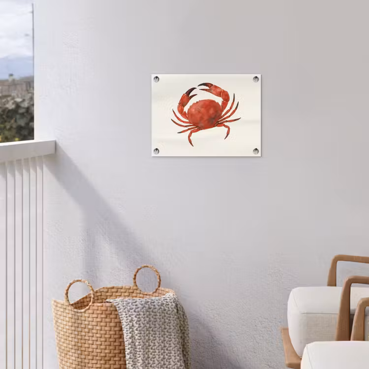 Tuinposter - Krab - Felrood - Poten — 5
