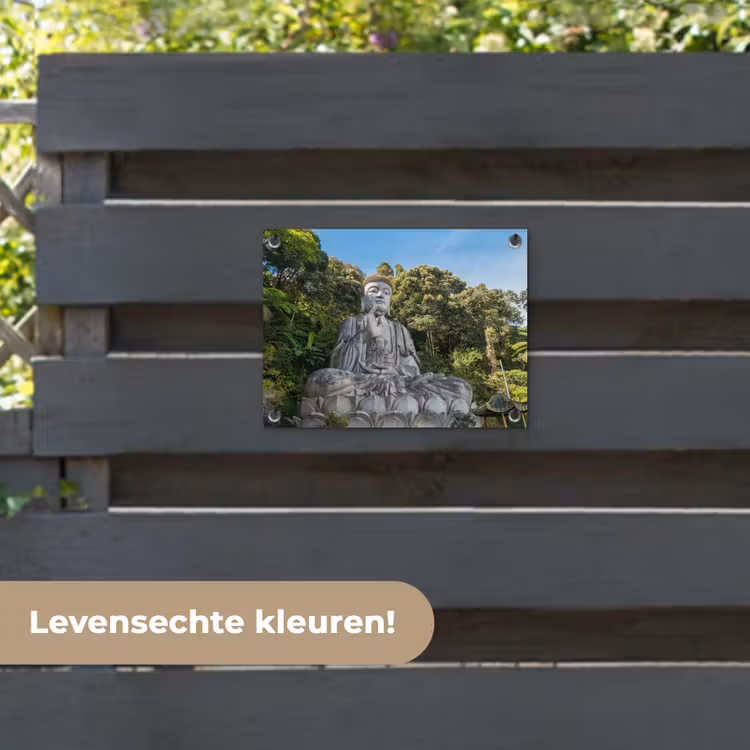 Tuinposter - Boeddha beelden - Jungle - Buddha - Spiritualiteit - Mediteren — 6