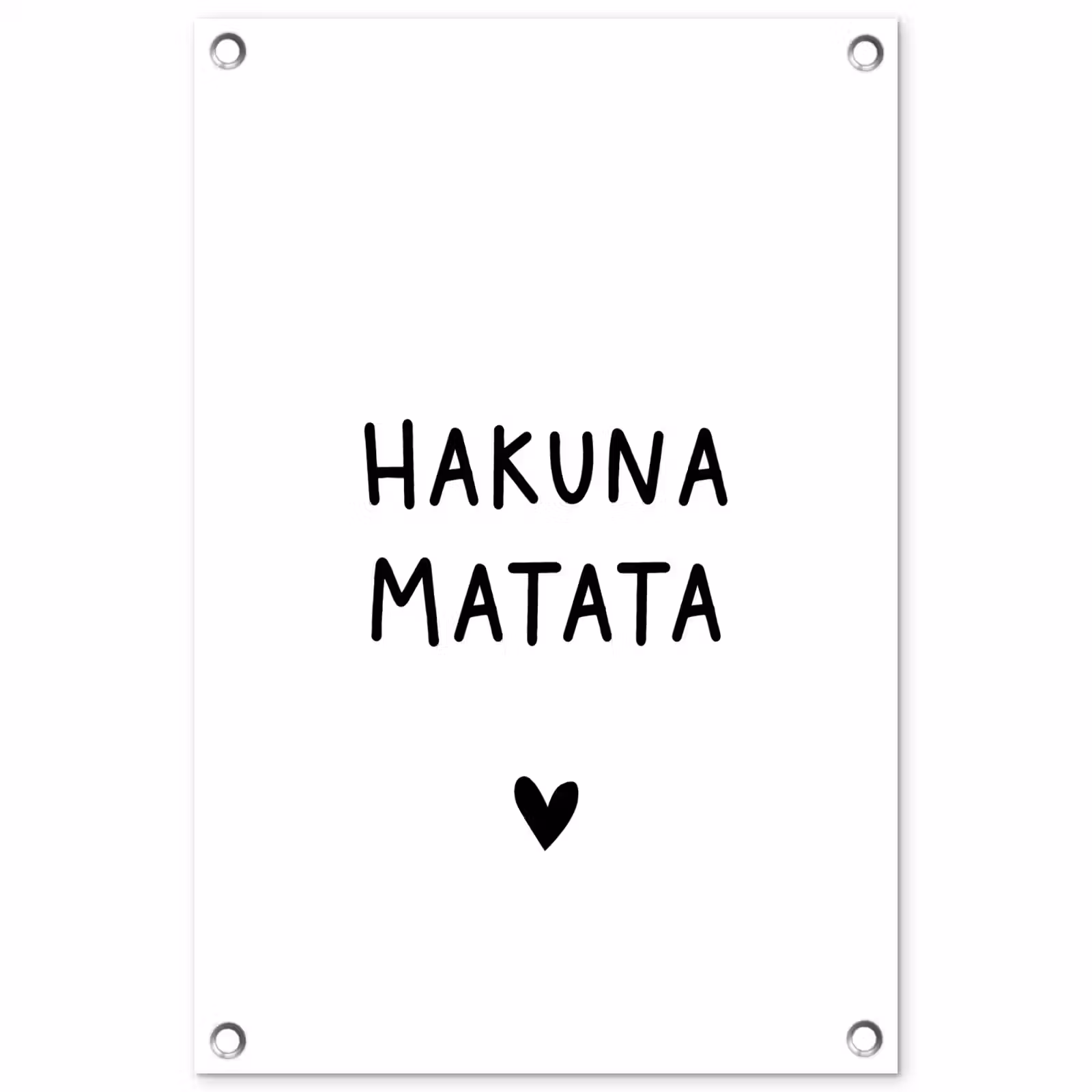 Tuinposter - Hakuna matata - Quotes - Spreuken — 1