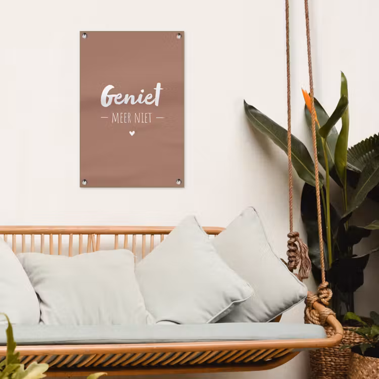 Tuinposter - geniet-roze-2-3 — 4