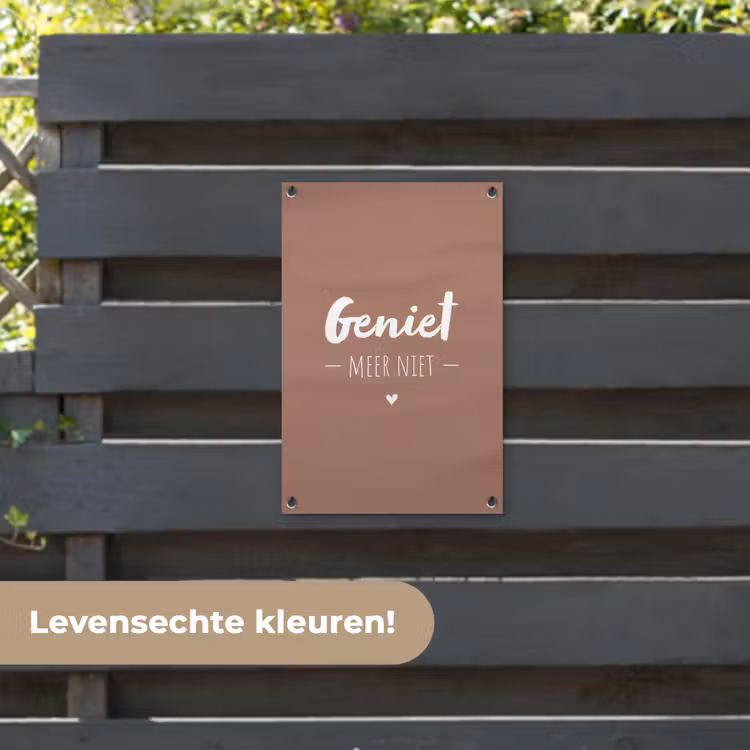 Tuinposter - geniet-roze-2-3 — 6