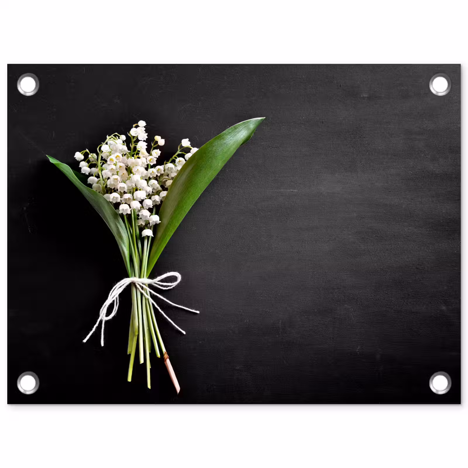 Tuinposter - Lelietjes van dalen - Bloemen - Strik - Flora — 1