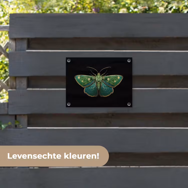 Tuinposter - Mot - Levendig - Groen — 6
