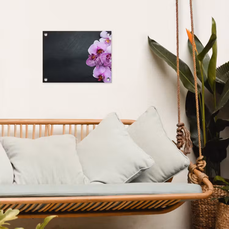Tuinposter - Orchidee - Bloemen - Roze - Flora — 4