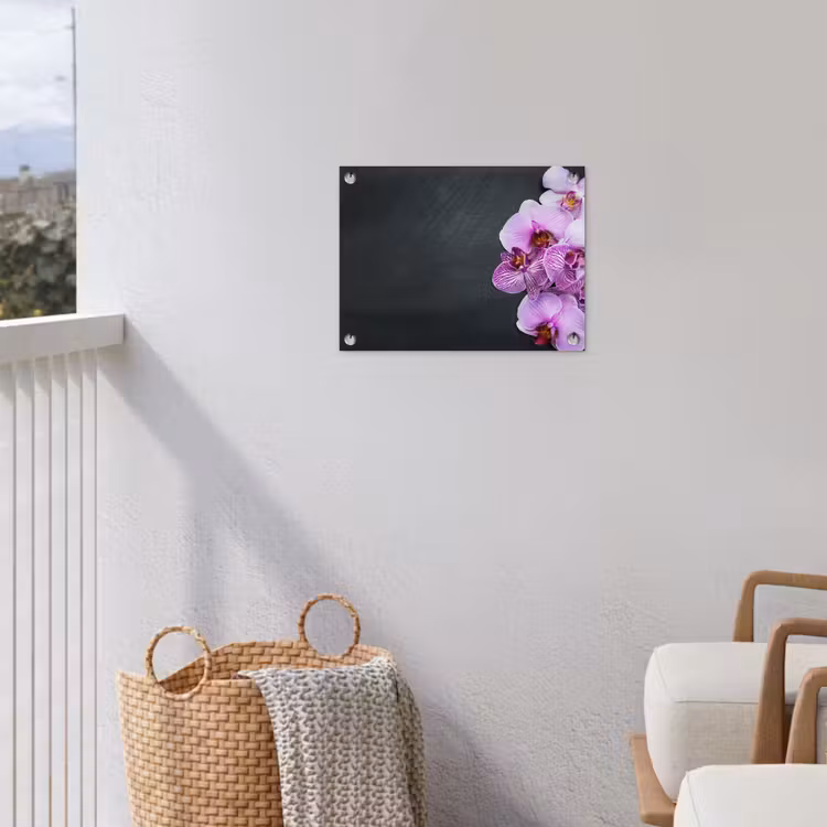 Tuinposter - Orchidee - Bloemen - Roze - Flora — 5