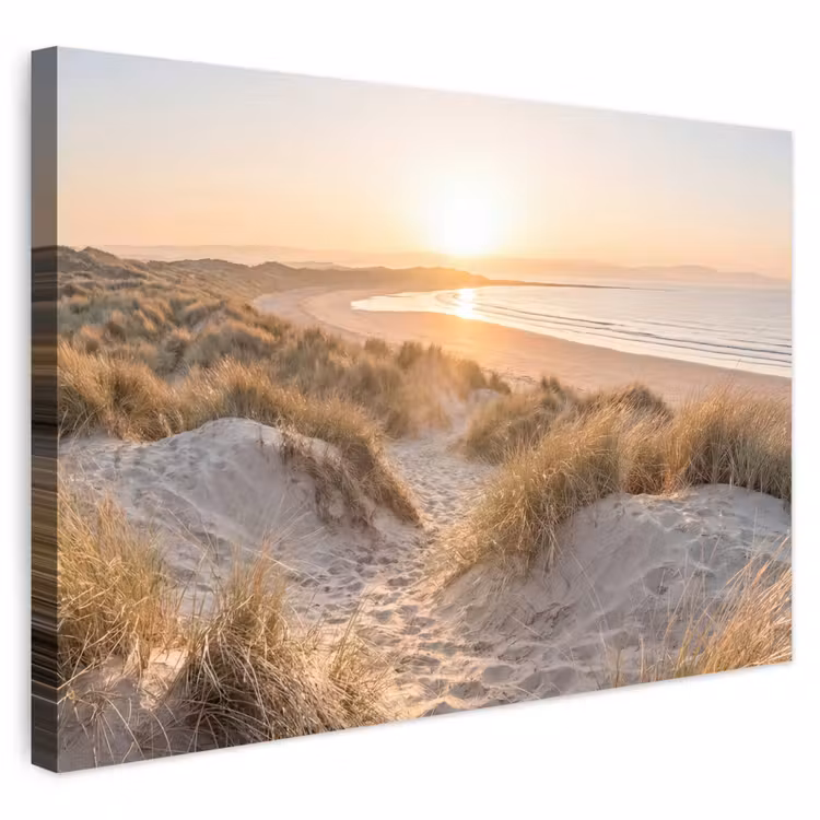 Buiten canvas - Duinen - Strand - Zee — 1