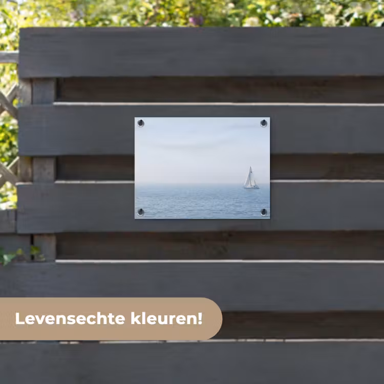 Tuinposter - Horizon - Zeilboot - Zee — 6
