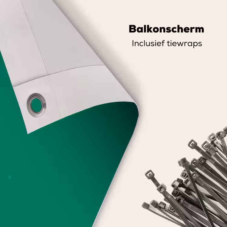 Balkonscherm - Groen - Bos - Kleuren — 4