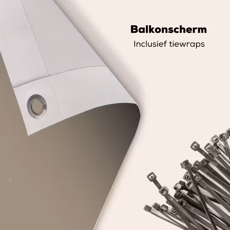 Balkonscherm - Interieur - Kleuren - Beige — 4