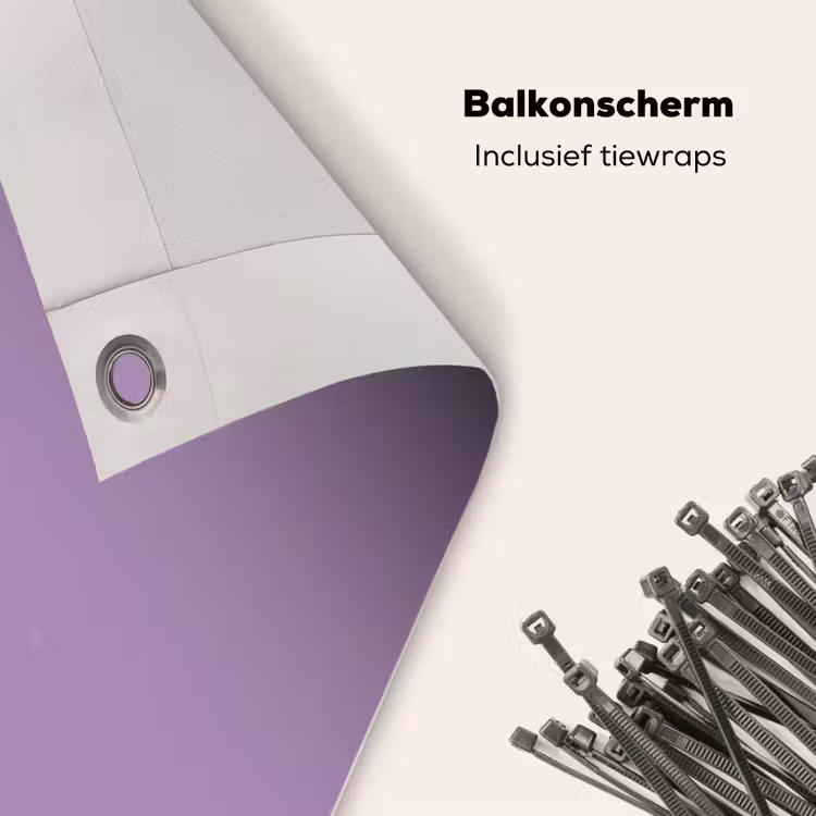 Balkonscherm - Interieur - Paars - Kleuren - Paarse - Kleur - Effen — 4