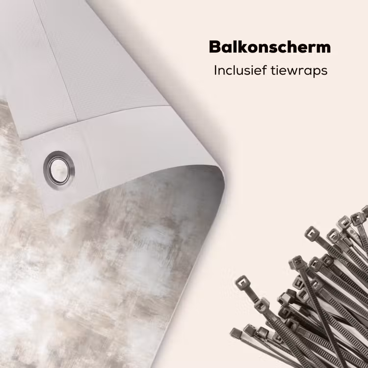 Balkonscherm - Organisch - Patroon - Gemêleerd — 4