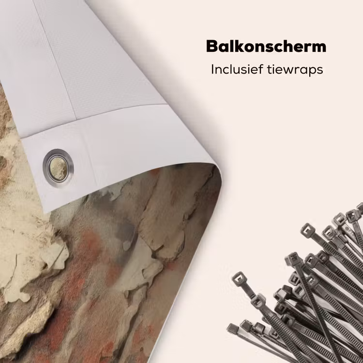 Balkonscherm - Muur - Baksteen - Verweerd — 4
