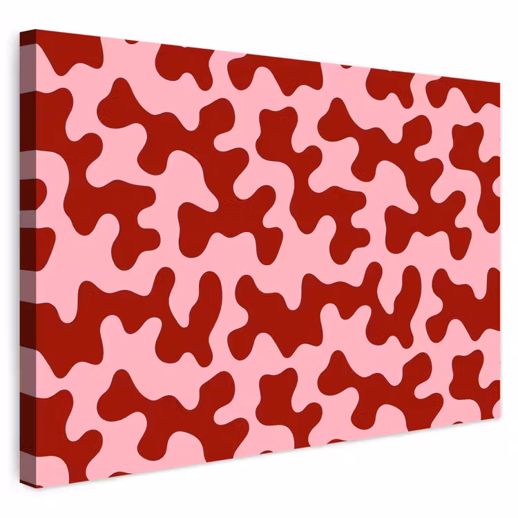 Buiten canvas - Modern - Abstract - Rood — 1