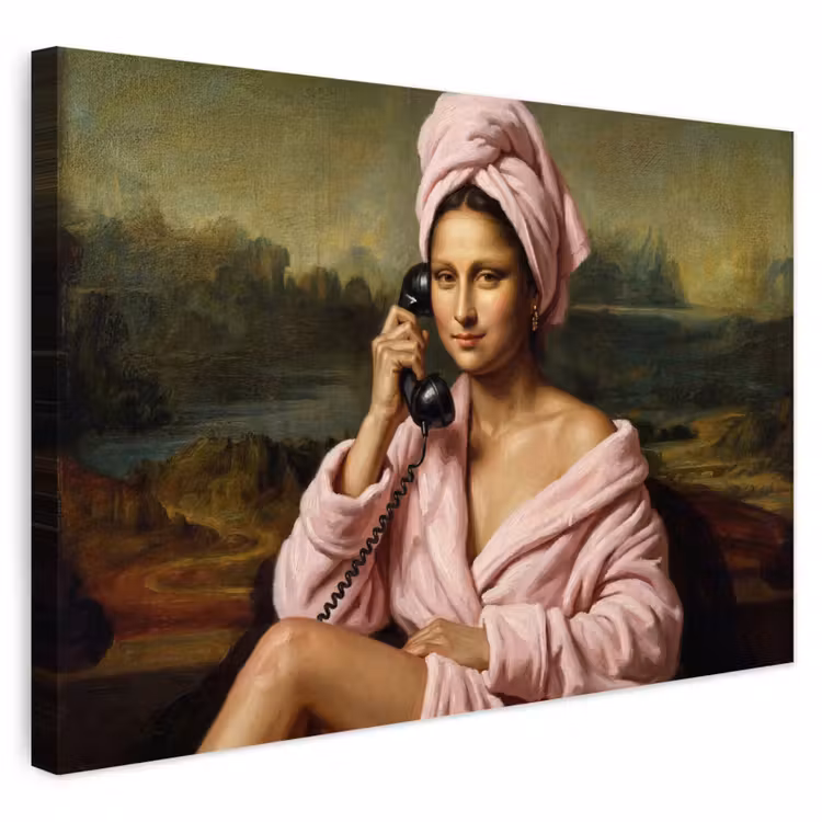 Buiten canvas - Mona - Klassiek - Roze — 1