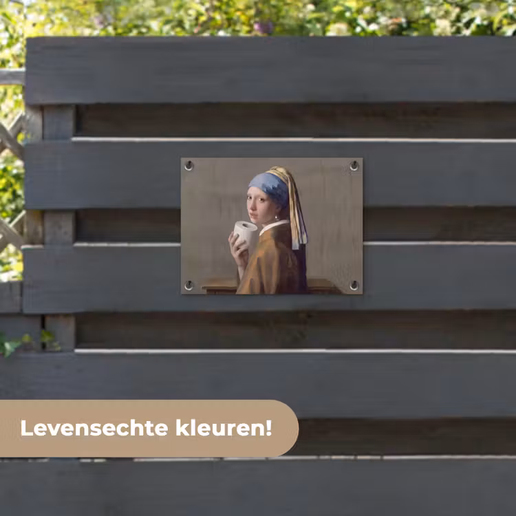 Tuinposter - Klassiek - Humor - Kleurrijk — 6