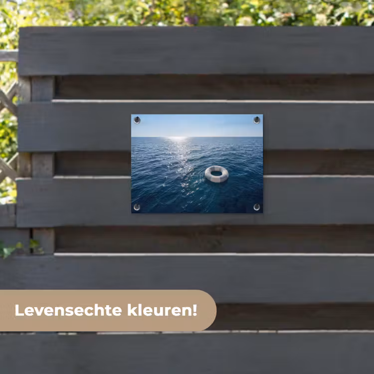 Tuinposter - Oceaan - Zwemband - Horizon — 6